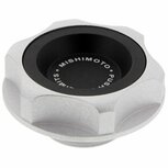 Oliedop - Zwart Mishimoto