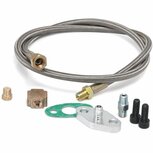 Turbo oil supply kit T3, T3/T4, T04 - 36&quot;/91.5cm US-Racing