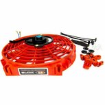 Ventilator (slim fan) (10&#039;&#039; / 25.4cm) - Rood BLOX Racing