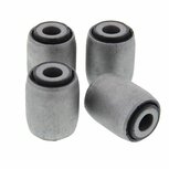 Front Upper Control Arm Bushings - Hardened Rubber Bushings Hardrace Honda