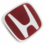 H-Emblem vorn &ndash; Rot (EP3 Typ R) Genuine Honda