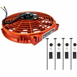 Ventilator (slim fan) (12&#039;&#039; / 30.5cm) - Rood BLOX Racing