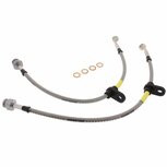 Bremsschl&auml;uche vorne Edelstahlflex (T&Uuml;V) - Silber Goodridge Honda