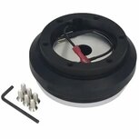 Steering Hub - Black US-Racing Honda