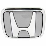 H-Emblem auf der R&uuml;ckseite &ndash; Silber Genuine Honda