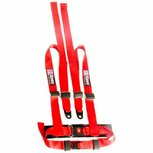 4-punts gordel - Rood D1 Spec