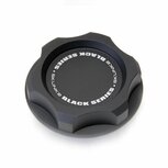 Oliedop - Zwart geanodiseerd Skunk2