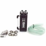 Rechthoekige olie opvangtank 600cc 9mm - Zwart D1 Spec