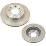 Disques de frein avant (231mm / 4x100) (ventil&eacute;s) Blueprint Honda