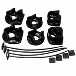 Inserts de support moteur - Noirs Energy Suspenion Honda