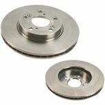 Disques de frein avant (282 mm / 5x114,3) Ashuki Honda