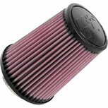 Luchtfilter - &Oslash;76mm/3.00&#039;&#039; - Rood K&amp;N