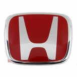 Embl&egrave;me H arri&egrave;re - Rouge (DC5 Type R) Genuine Honda