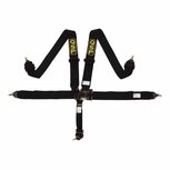 5-punts gordel Nascar style - Zwart QSP