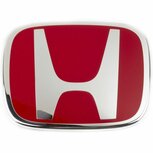 Embl&egrave;me H au dos Genuine Honda