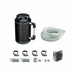 Olie catchtank (rond 480cc) - zwart Mishimoto