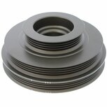 Poulie de vilebrequin aluminium l&eacute;ger US-Racing Honda D-series
