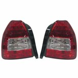 Feux arri&egrave;re cristal rouge/blanc Sonar Honda Civic