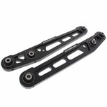 Triangles de suspension inf&eacute;rieurs arri&egrave;re - Noirs - Silentblocs en caoutchouc tremp&eacute; Hardrace Honda