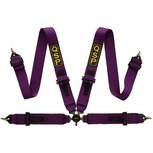 4-punts gordel 3&#039;&#039; zonder FIA - Paars QSP
