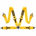 4-punts gordel 3&#039;&#039; zonder FIA - Geel QSP