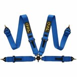 4-punts gordel 3&#039;&#039; zonder FIA - Blauw QSP