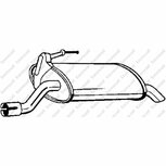 Silencieux de fin (deuxi&egrave;me partie) Bosal Honda