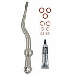 Manette de vitesse courte (double courbure) B&amp;M Honda