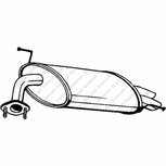 End silencer Bosal Honda