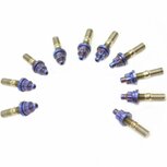 Titanium draadeind set in- of uitlaatzijde cilinderkop - M8x55mm 10x (gebrande afwerking) SpeedFactory Honda