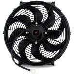 Race Line, ventilator (slim fan) (16&quot;&quot;/40.5cm) Mishimoto