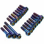 Transmissiehuisboutset - gebrand titanium SpeedFactory Honda