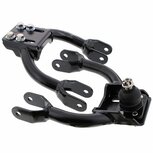 Kit carrossage avant sans bushings - Noir Hardrace Honda