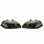 Scheinwerfer Angel Eyes schwarz Sonar Honda