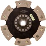 Koppelingsplaat - 6 pad rigid race disc ACT Honda