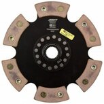 starre Renn-Kupplungsscheibe 6-Pad ACT Honda Accord Prelude