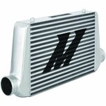 Universal intercooler G-line - Silver Mishimoto