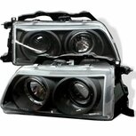 Scheinwerfer Angel Eyes schwarz (Modell 90-92) Sonar Honda