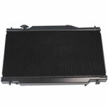 Aluminiumheizk&ouml;rper - Schwarz APP Honda Civic
