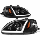 LED-Scheinwerfer &ndash; Schwarz/Bernstein Spring Honda
