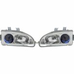 Scheinwerfer Chrom GEN1 &ndash; blaue Linse Denji Honda Civic