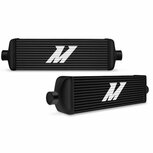 Universal race edition intercooler J-line - Black Mishimoto
