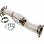 200-Zellen-Edelstahlkatalysator mit hohem Durchfluss SRS Honda S2000