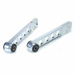 Triangles de suspension inf&eacute;rieurs arri&egrave;re - Argent Skunk2 Honda