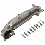 Downpipe stainless steel SRS Honda