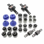 Ophangingbussen (set 28 stuks) Hardrace Honda