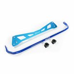 Renfort de faux-ch&acirc;ssis + barre stabilisatrice - Bleu Hardrace Honda
