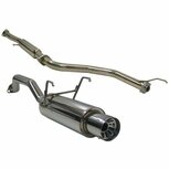 Catback exhaust system stainless steel G55 SRS Honda