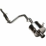 Syst&egrave;me d'&eacute;chappement Catback en acier inoxydable G35 SRS Honda Del Sol