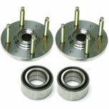 36mm Radnabe und Lagersatz, vorne (262mm / 4x100) Hardrace Honda